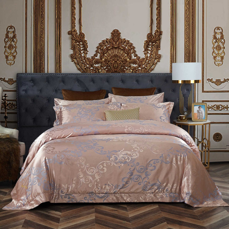 Dolce Mela Montpellier Cotton Blend Duvet Cover Set Wayfair